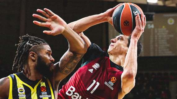 EuroLeague - Bayern Monaco, Lucic fa la differenza con il Fenerbahçe