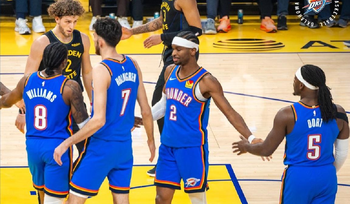 Thunder travolgenti: Oklahoma City domina i Warriors privi del Big Three