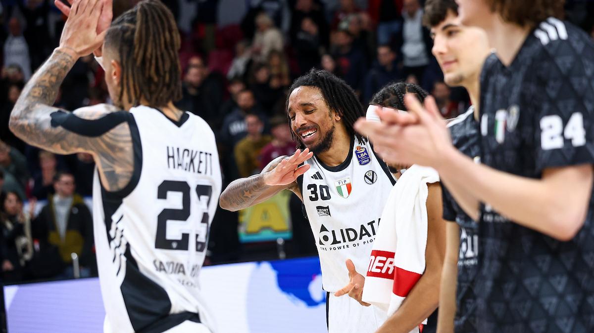Virtus Bologna, Matt Morgan: «Energia e difesa: così l'abbiamo ribaltata nel secondo tempo»