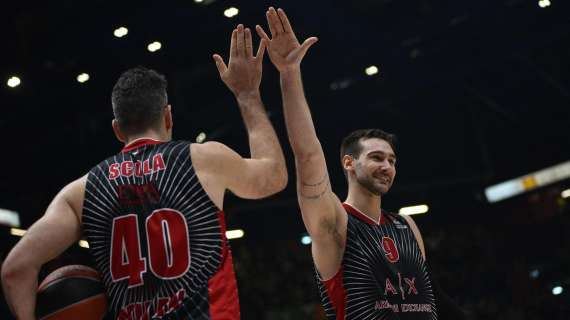 EuroLeague - Olimpia Milano: la schiacciata di Moraschini al Panathinaikos