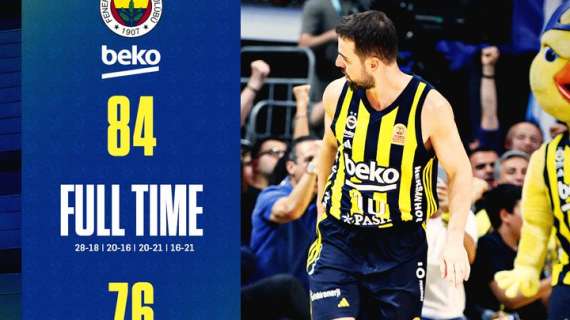 BSL - Il Fenerbahçe raddoppia sul Besiktas nelle Finals di Turchia