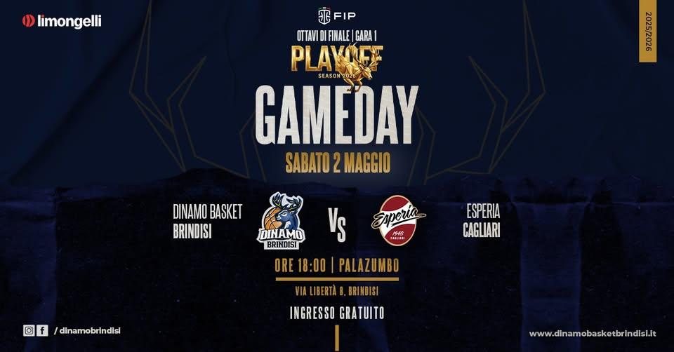 Serie B - Scattano i playoff: Dinamo-Esperia Cagliari al via sabato 2 maggio