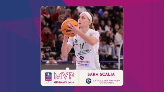 Sara Scalia è la MVP di gennaio 2025 della Techfind Serie A1