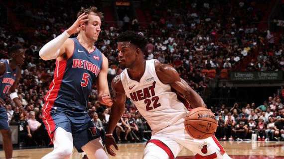 NBA - Facile per Miami su dei Pistons malridotti