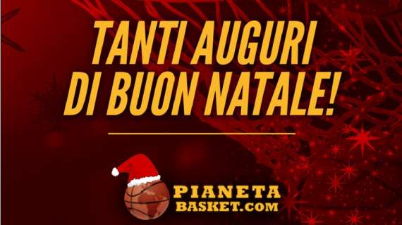 Auguri di Buon Natale 2024 da PianetaBasket.com