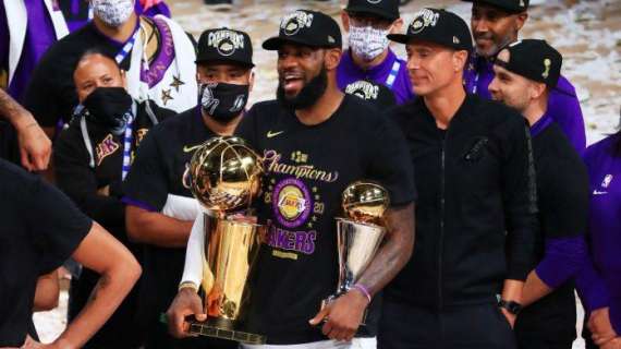 NBA - Lakers, LeBron James ha fiducia di poter arrivare a bissare il titolo nel 2021