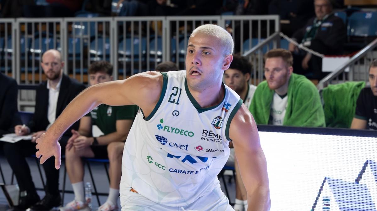 Serie B - Treviglio Brianza Basket, si ferma per infortunio Tommaso Rossi