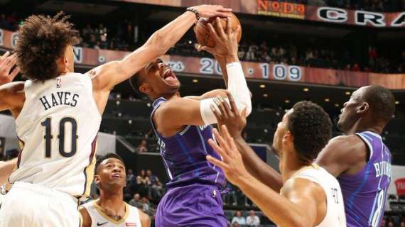 NBA - I Pelicans trovano una vittoria a Charlotte