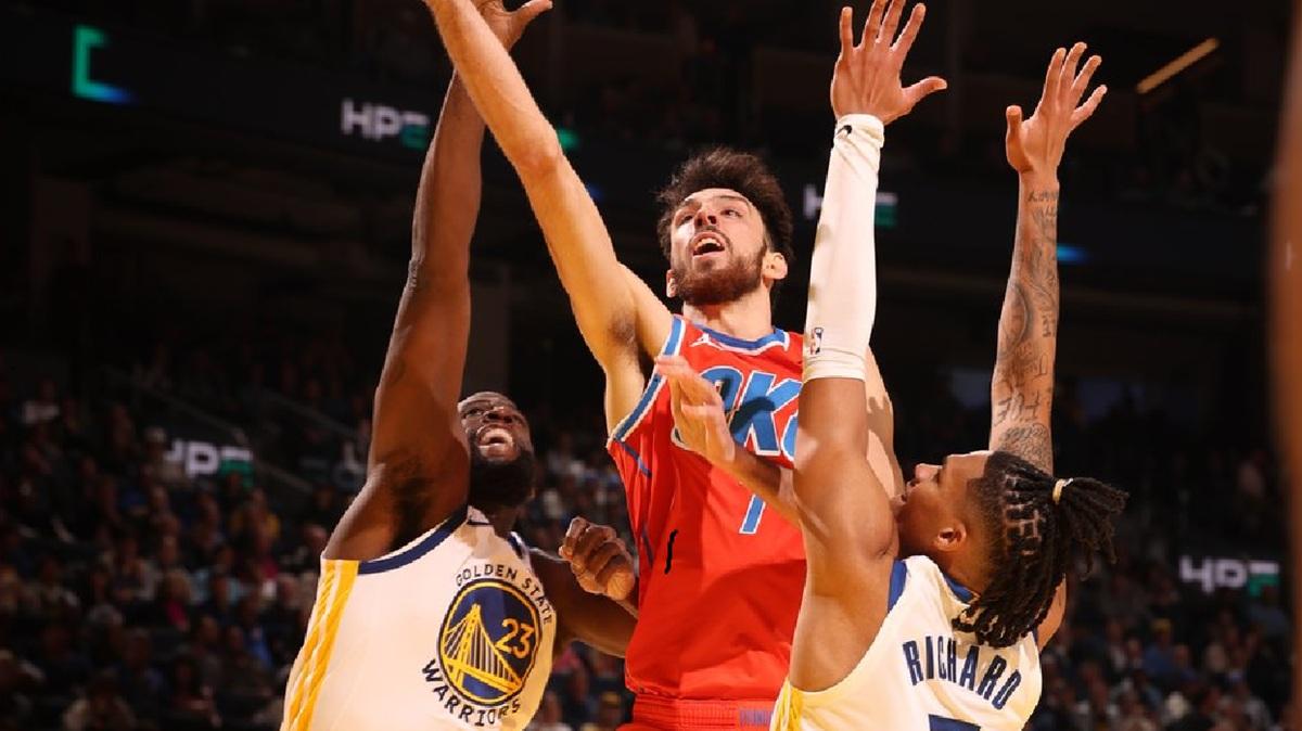 Warriors-Thunder: OKC resiste alla rimonta al Chase Center e allunga la striscia