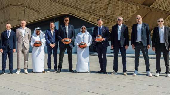 Svolta EuroLeague, ad Abu Dhabi le Final Four nel 2025 (date e orari)