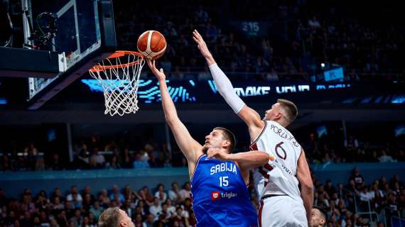 Jokic comanda e la Serbia dà un dispiacere a tutta la Lettonia