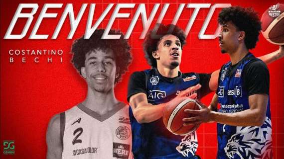 UFFICIALE A2 - Gemini Mestre, arriva il play Costantino Bechi