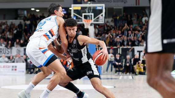 Quinn Ellis: i 14 assist contro Treviso sono il nuovo record societario a Trento