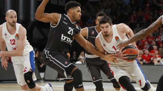 EuroLeague - Il CSKA stronca il Bamberg nel secondo tempo