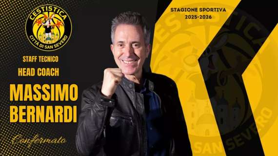 UFFICIALE B - San Severo rinnova con coach Massimo Bernardi