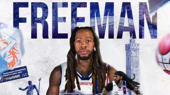UFFICIALE A2 - Deshawn Freeman il secondo USA della Fortitudo Bologna