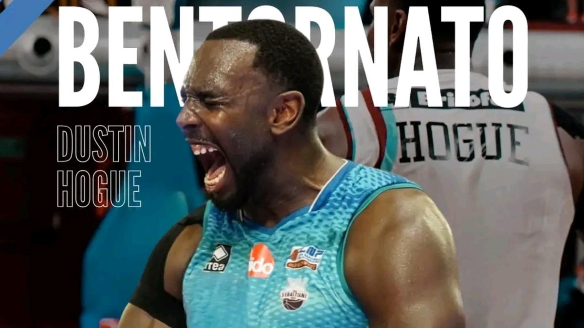 UFFICIALE A2 - Dustin Hogue torna alla Sebastiani Rieti dopo due anni