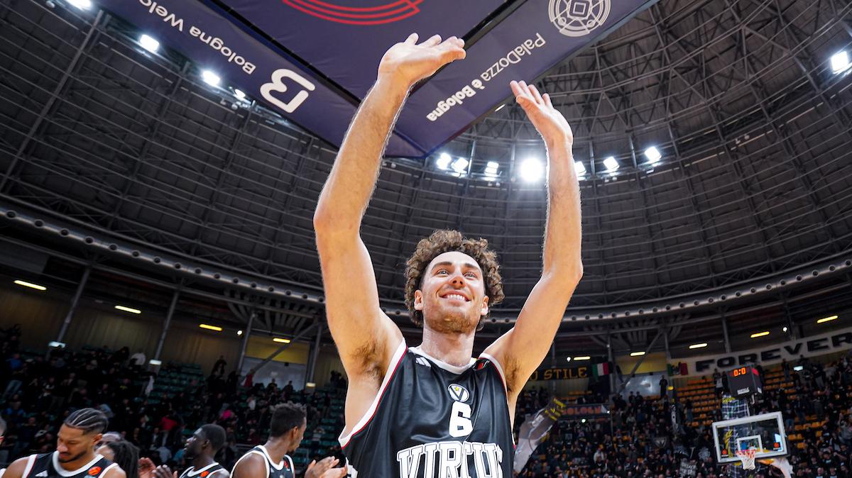 Virtus Bologna, la carica di capitan Pajola: «Si può crescere ancora»