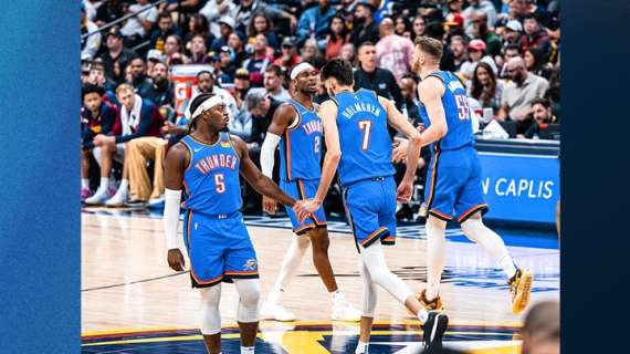 NBA - I Thunder sono pronti per cominciare, a Denver se ne sono accorti