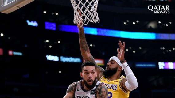 NBA - Brooklyn Nets giocano un dispetto ai Lakers