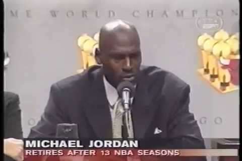 NBA - Quando Michael Jordan si ritirò per la seconda volta