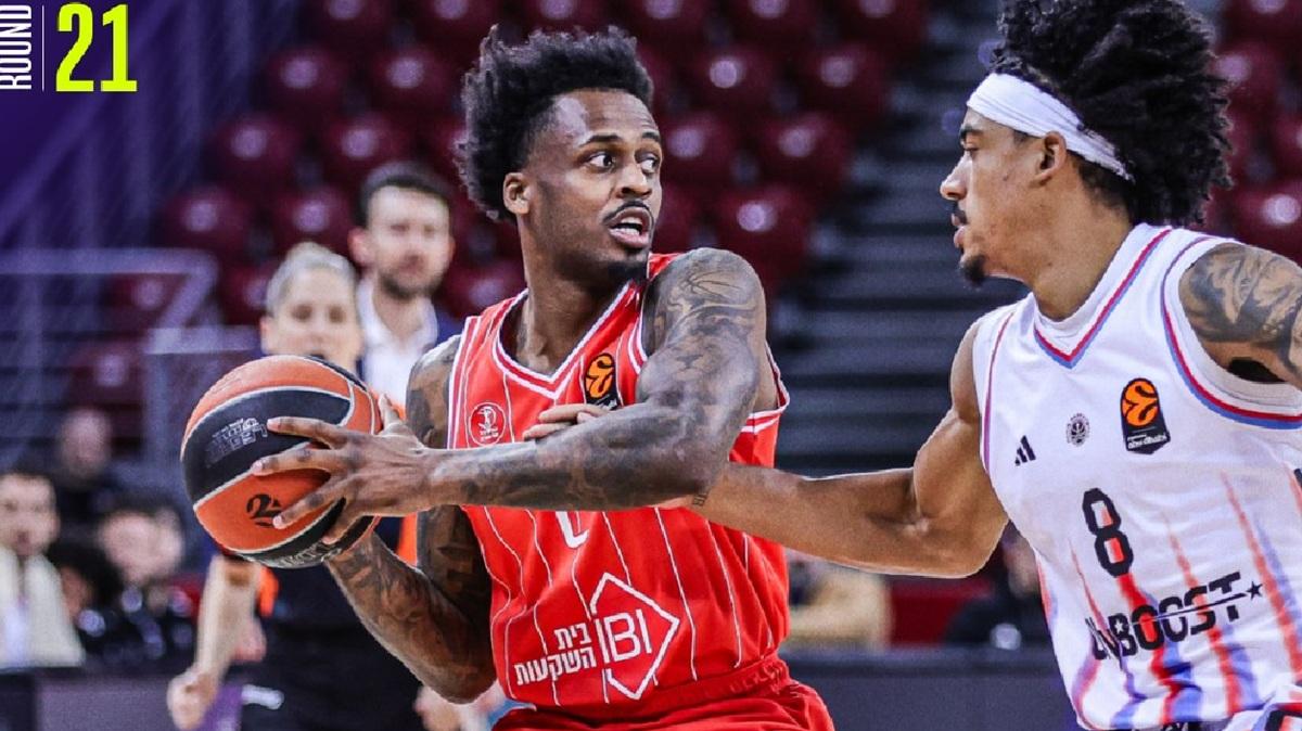 Hapoel Tel Aviv, vittoria sul Paris e corsa riaperta per il fattore campo
