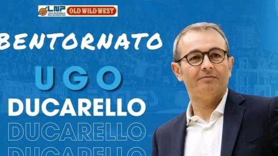 A2 - Ugo Ducarello torna a Cantù: sarà assistente di Sacchetti 