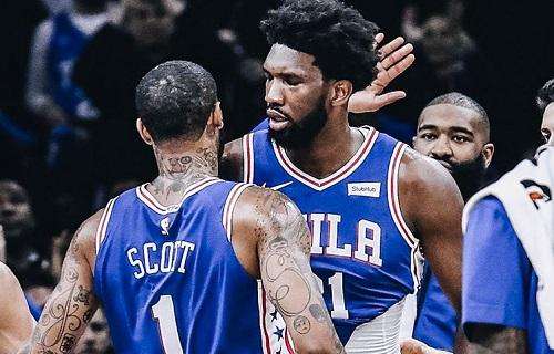 NBA - Contro i Knicks, Mike Scott salva i Sixers a colpi di triple