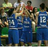 L&#039;esultanza delle azzurre