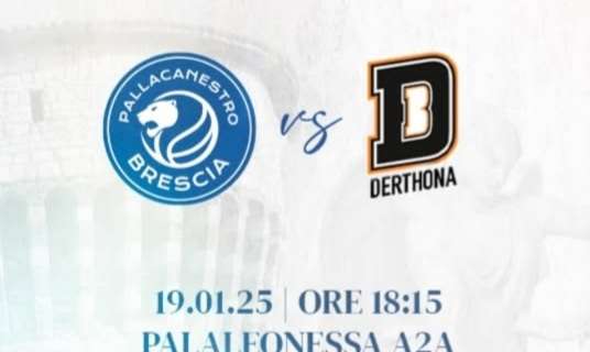 LIVE LBA - Germani Brescia vs Derthona Tortona 