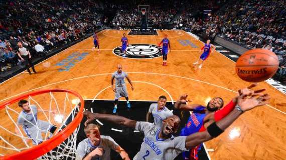 Brividi a Brooklyn, ma i Nets portano a casa la vittoria sui Pistons