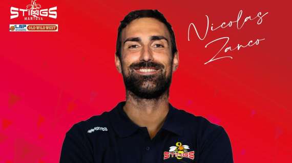 A2 -  Nicolas Zanco è il nuovo primo Assistant Coach della Staff Mantova!