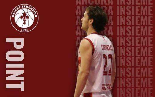 Serie B - Ferentino Basket continua il viaggio con Francesco Ciarpella