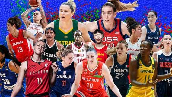 FIBA - Mondiale femminile 2022: definite le 16 partecipanti alle qualificazioni