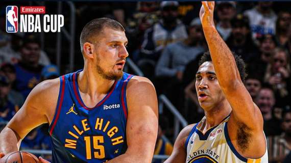 NBA - Nikola Jokic e i Nuggets rimontano contro i Warriors