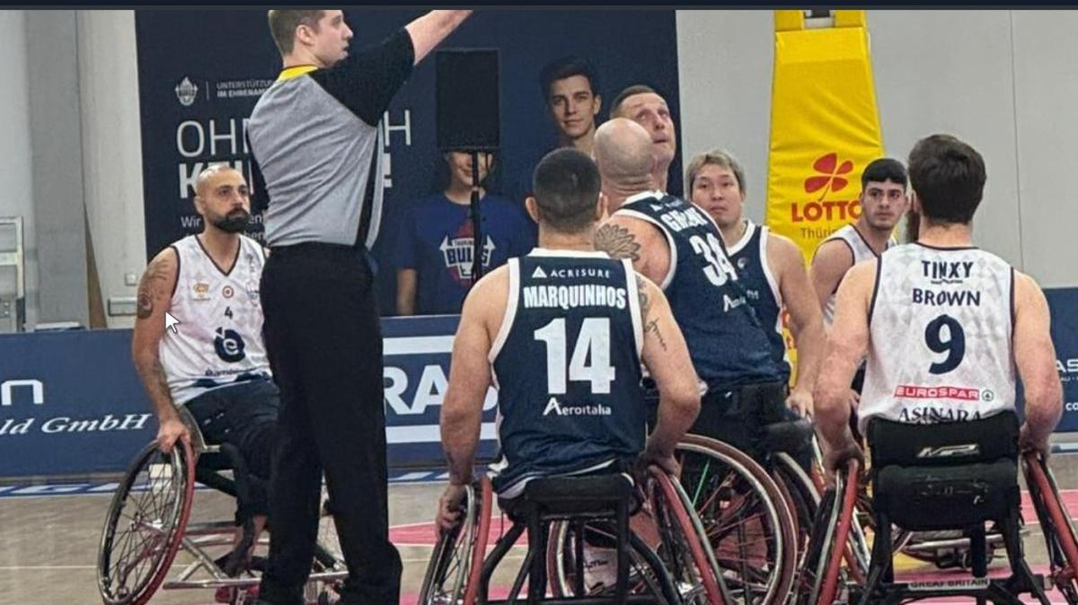 Basket in carrozzina: per la Dinamo Lab, una sconfitta nella Champions Cup