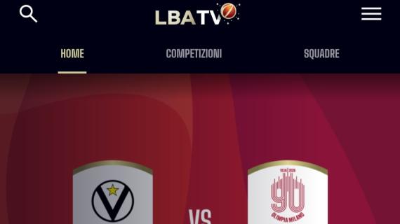 LBA TV, da oggi è possibile abbonarsi alla nuova casa della Serie A 