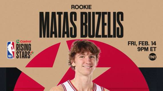 NBA Rising Star, Matas Buzelis prende il posto dell'infortunato Yves Missi