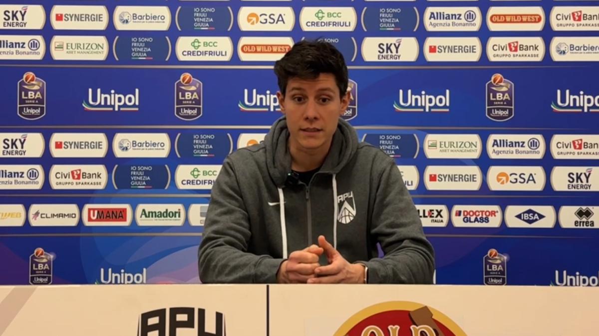 Apu Udine a Trento, contro la Dolomiti Energia l'ultima di un grande 2025