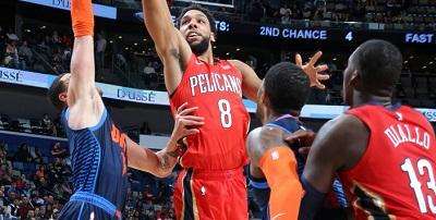NBA - I Pelicans fanno il colpo contro i Thunder, anche senza Davis