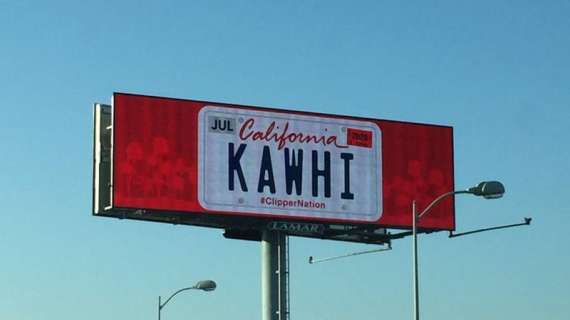 NBA Free Agency - I fan dei Clippers chiamano Kawhi Leonard a Los Angeles