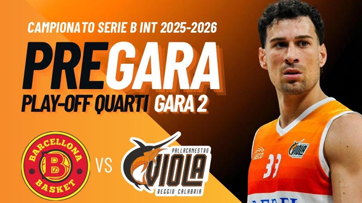 B Int - Redel Viola per conquistare la semifinale a Barcellona in gara 2