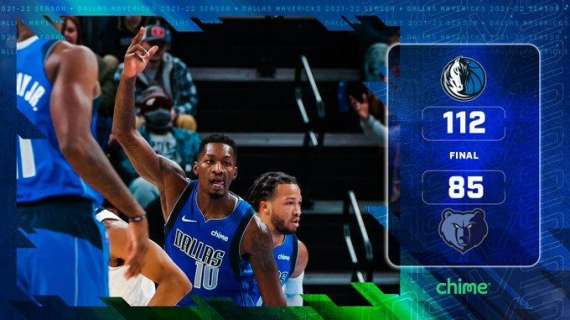 NBA - Luka Doncic e i Mavericks fermano il record dei Grizzlies