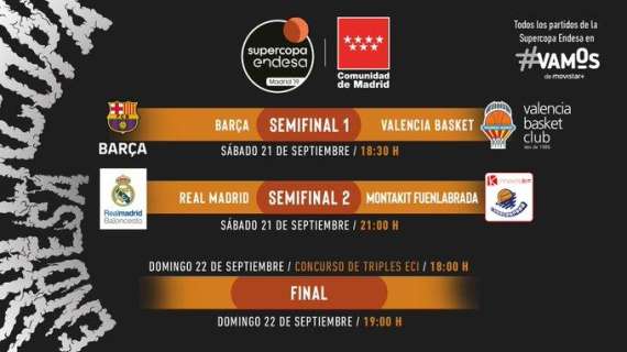 ACB - Weekend di Supercoppa ACB Endesa a Madrid