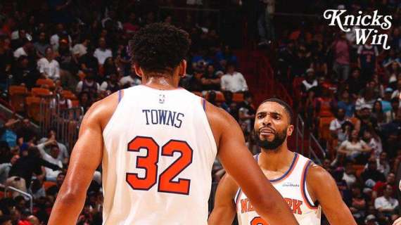 NBA - Towns e i Knicks risorgono sul parquet dei Miami Heat