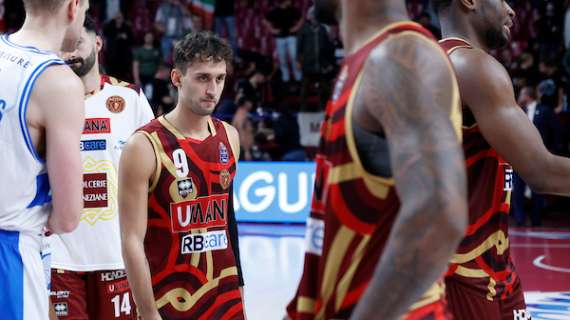 Reyer Venezia, contro la Bertram out anche Davide Moretti