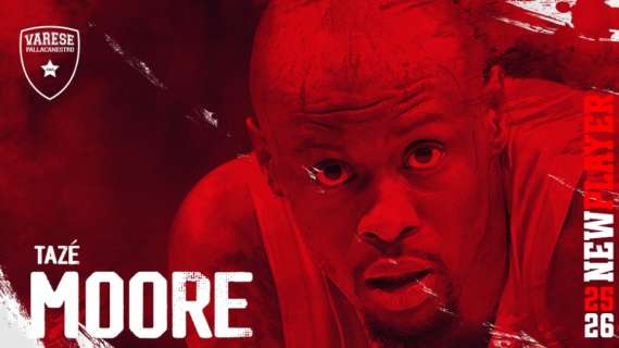 UFFICIALE LBA - Varese, la nuova guardia è Tazé Moore