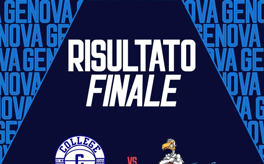 Serie B - Elah Acquario di Genova cede al College Borgomanero