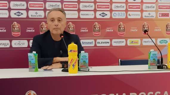 LBA Supercoppa | Bucchi: "Partita combattuta, ci è mancata la zampata finale"