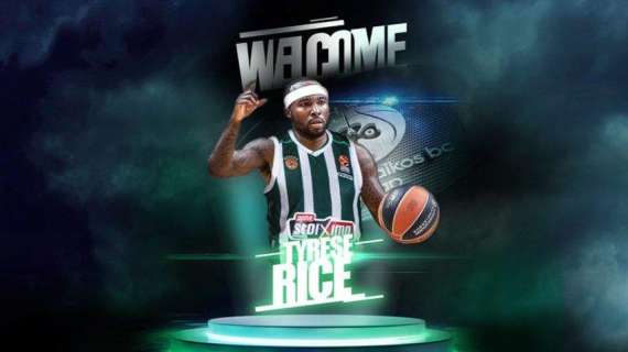 UFFICIALE EL - Tyrese Rice firma con il Panathinaikos